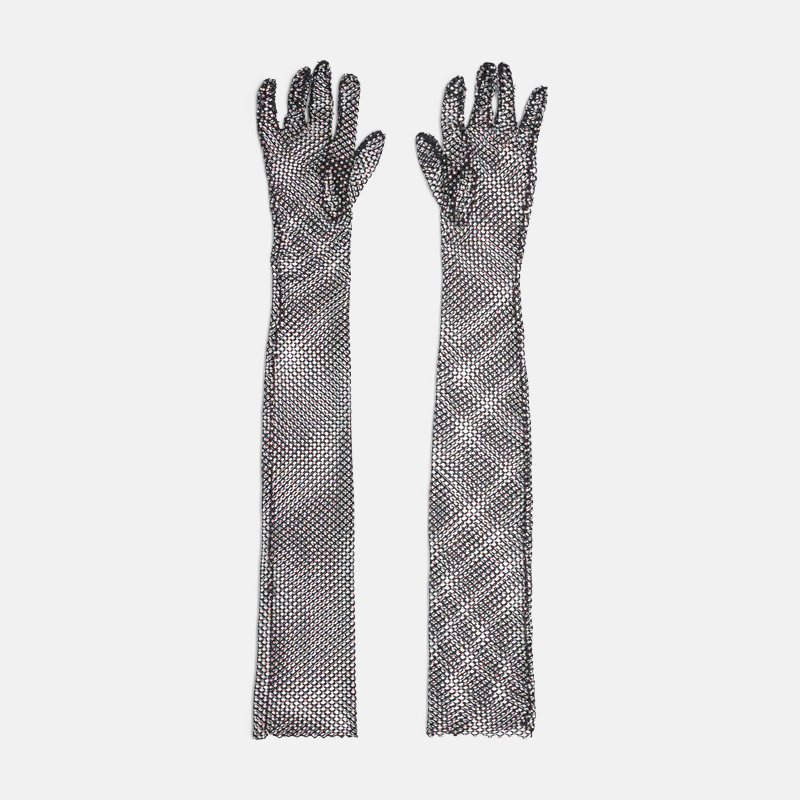 Super Flea Market+Sanne+Embellished velvet gown+Toni Garrn3